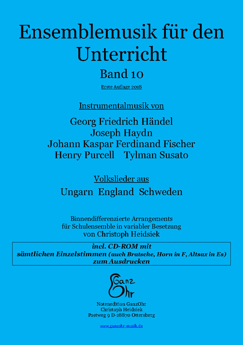 Ensemblemusik für den Unterricht 10