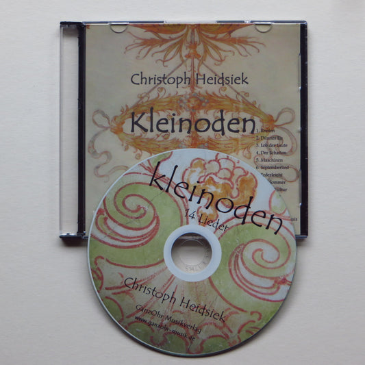 CD "Kleinoden" 14 Lieder von Christoph Heidsiek