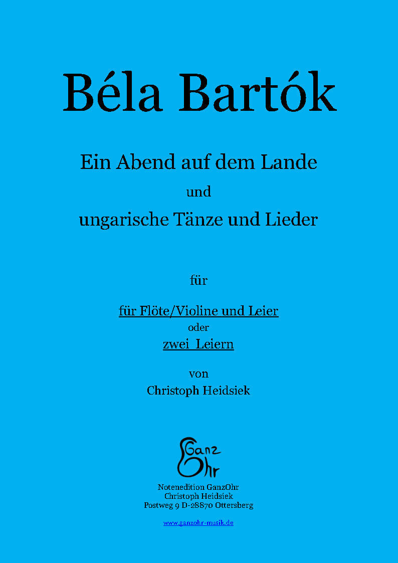 Béla Bartók „Ein Abend auf dem Lande“