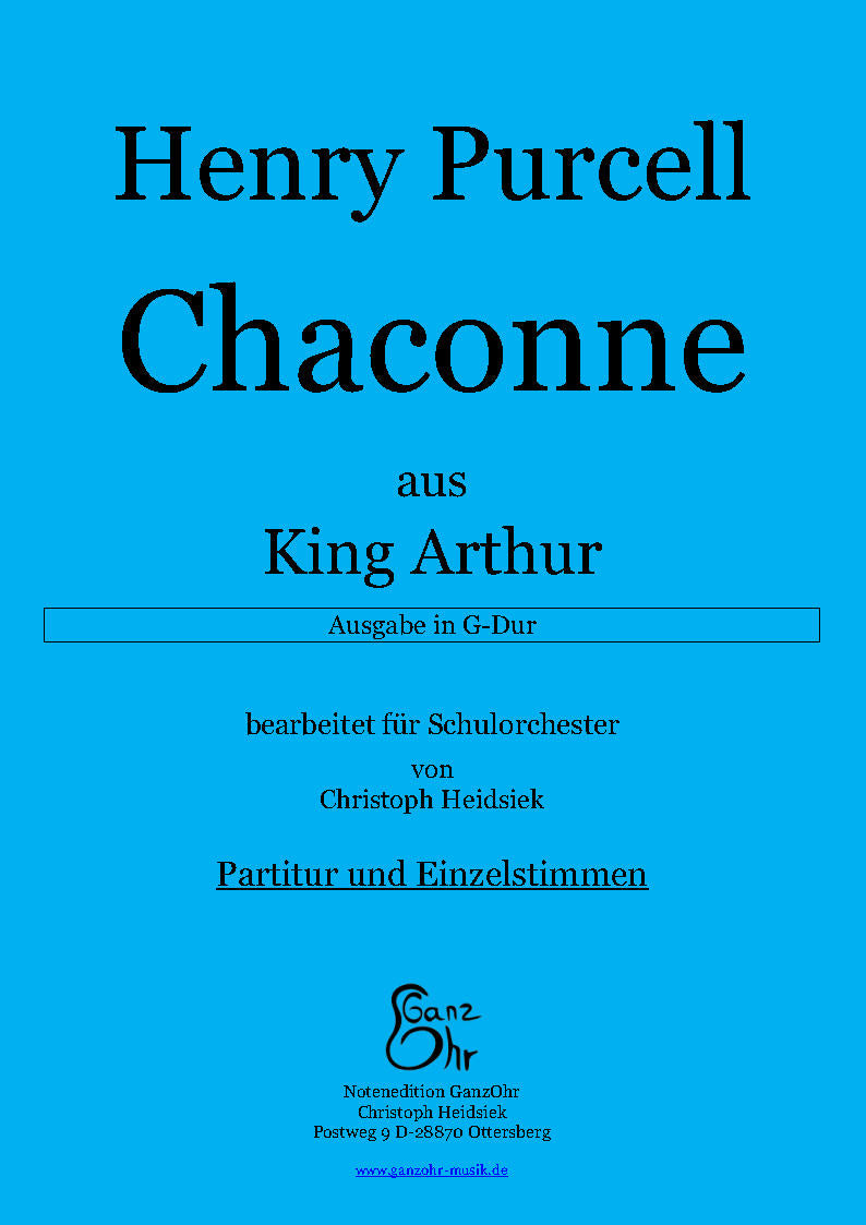 Purcell Chaconne aus "King Arthur" von Purcell