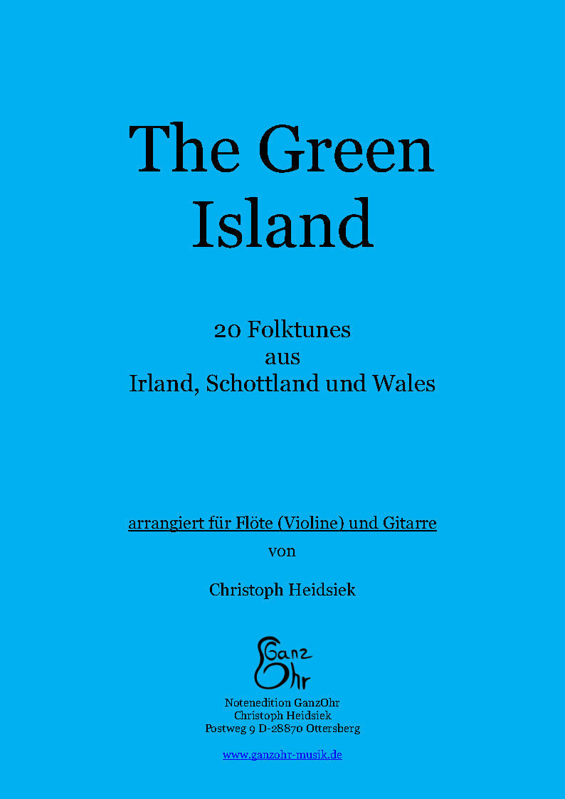 The Green Island für Flöte/Violine und Gitarre