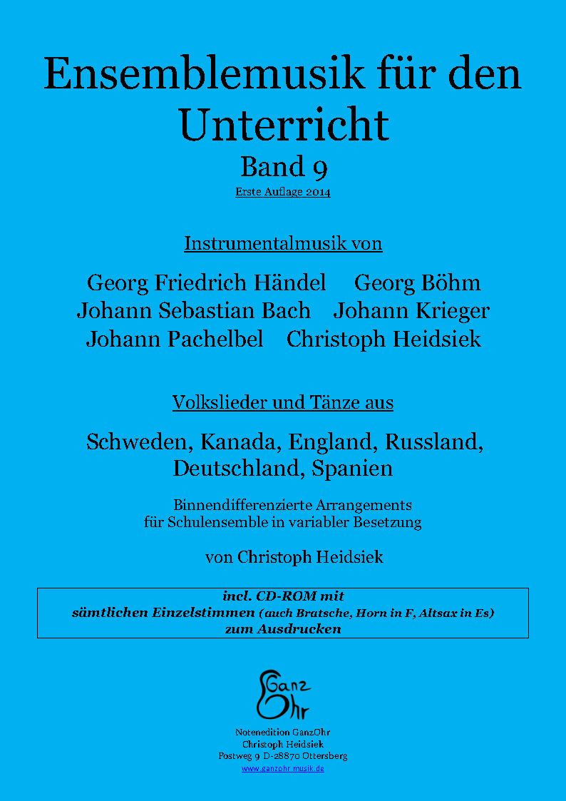 Ensemblemusik für den Unterricht 9