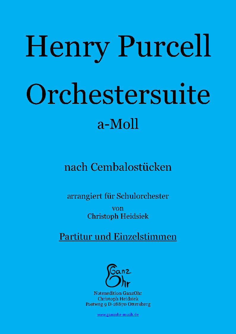 Purcell Orchestersuite in a-Moll