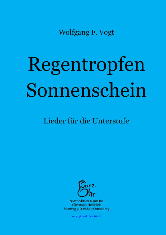 Regentropfen Sonnenschein
